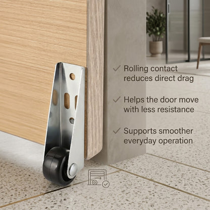 Anti-Sag Sliding Door Support Roller  （2Pcs）