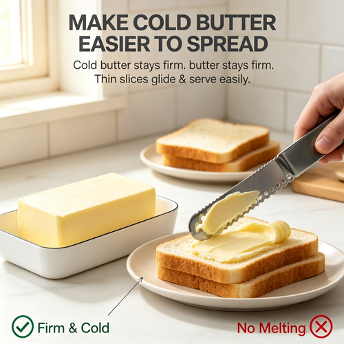 304 Stainless Steel Butter Spreader Knife