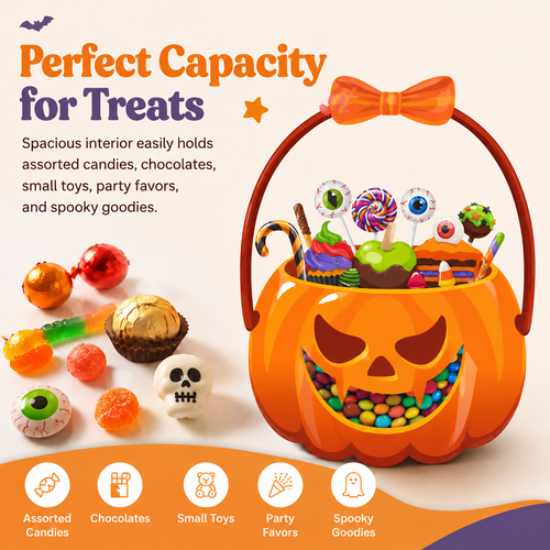🍬Halloween Pumpkin Pot Candy Bag