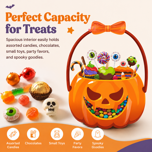 🍬Halloween Pumpkin Pot Candy Bag