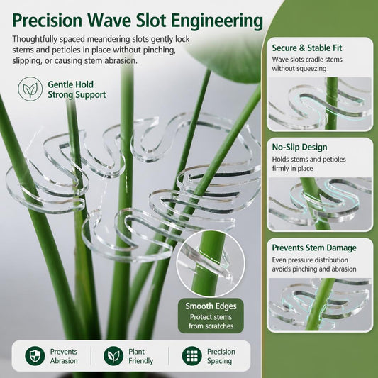 🌱Transparent Flexible Plant Support Clip