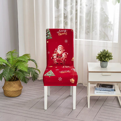 🎄Christmas Spandex Elastic Dining Chair Slipcover