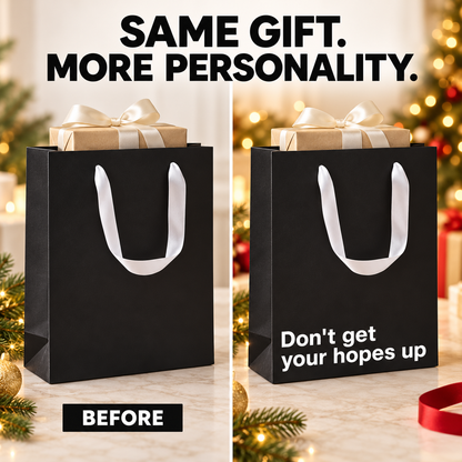🎁 Pack of 5 fun gift bags – perfect for wrapping all kinds of presents
