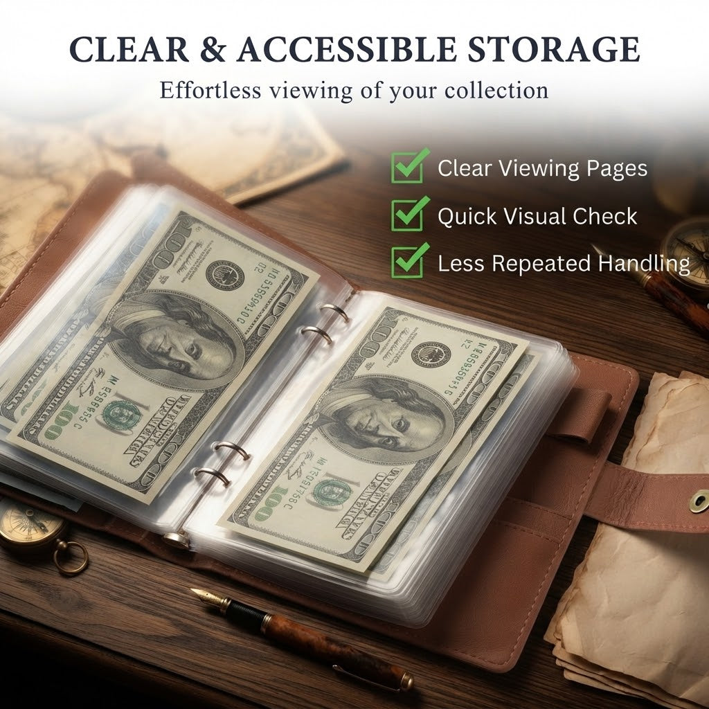 A6 Password-Lock Savings Binder