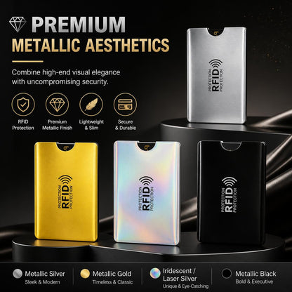 💥Anti-scan RFID shielding card sleeve