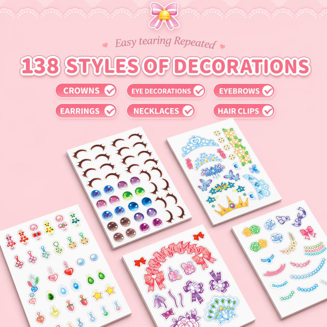 💄Princess Makeup Book Craft Set