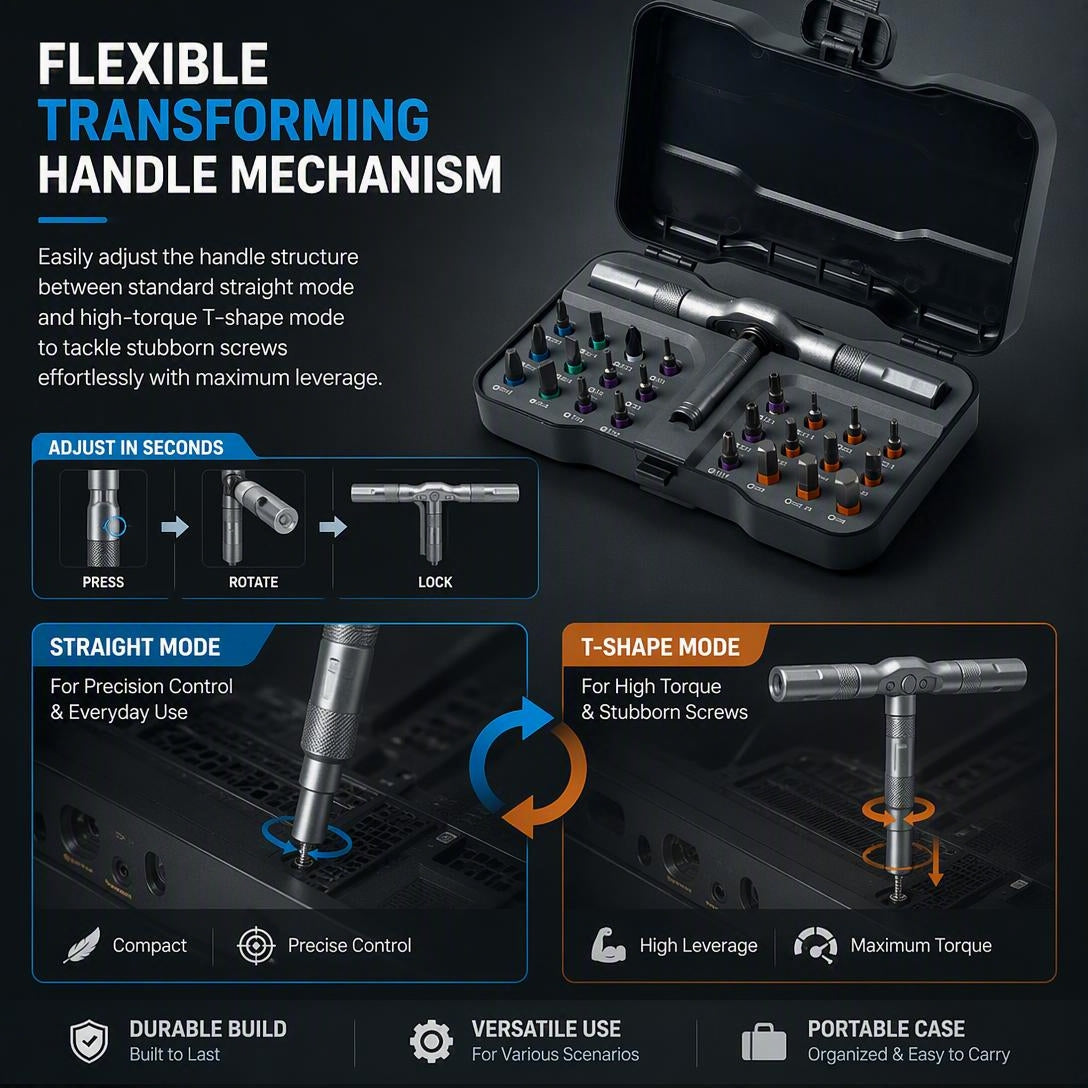 🔧24-in-1 Multifunctional Screwdriver Set