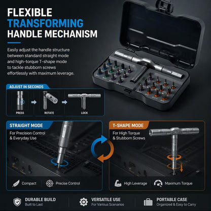 🔧24-in-1 Multifunctional Screwdriver Set