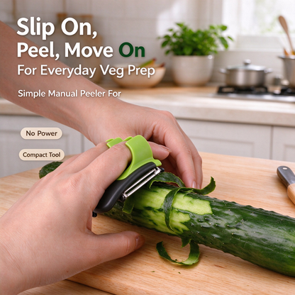 Finger-Grip Vegetable Peeler