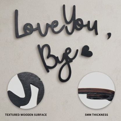 🏡Love You Bye Wood Sign Home Decor