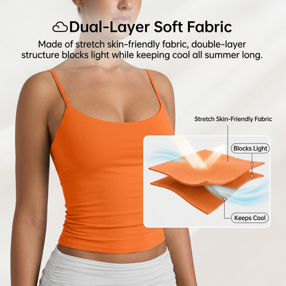 ☁️Summer new style cool girl sleeveless halter top