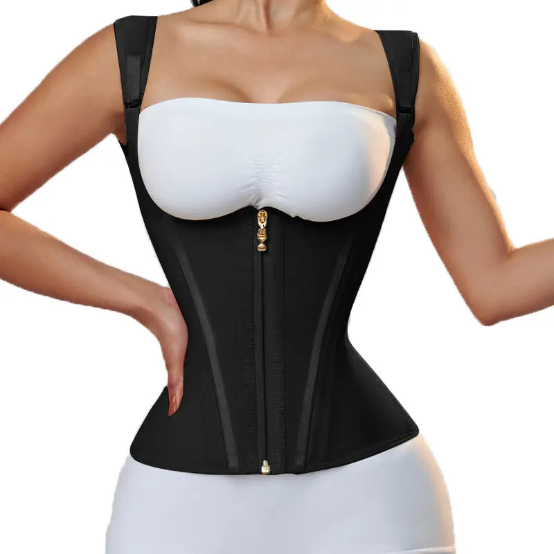 🔥Hot Sale 49% off🌟👙 Nobility Waist Trainer for Women Corset Shapewear with Zipper