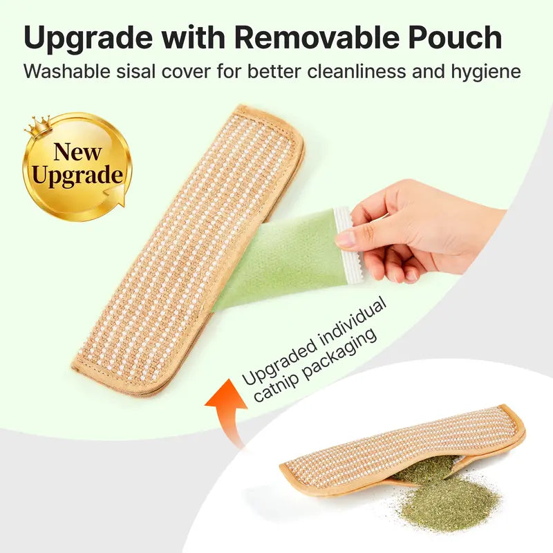 🐱💨 Interactive Catnip Chew Toy