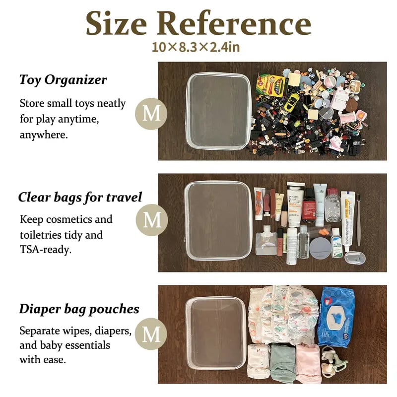 🔥Hot Sale 49% off🌟📦 Clear Organizer Storage Box - 3pcs or 4pcs set