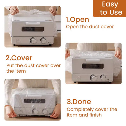 50-Pack Thickened Disposable PE Dust Covers