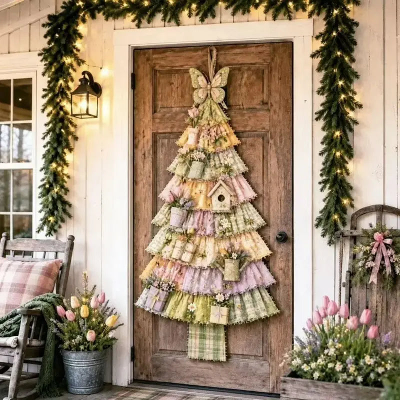 Christmas Tree Door Hanging - E