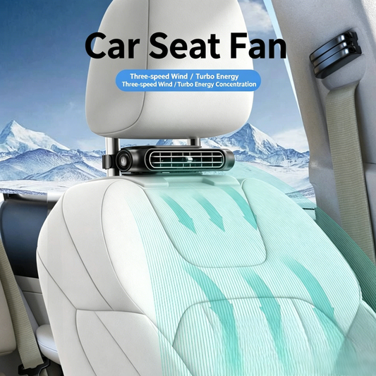🔥Hot Sale 49% off🌟🌬️ Car Seat Fan Sunvisor Clip Fan with LED Display