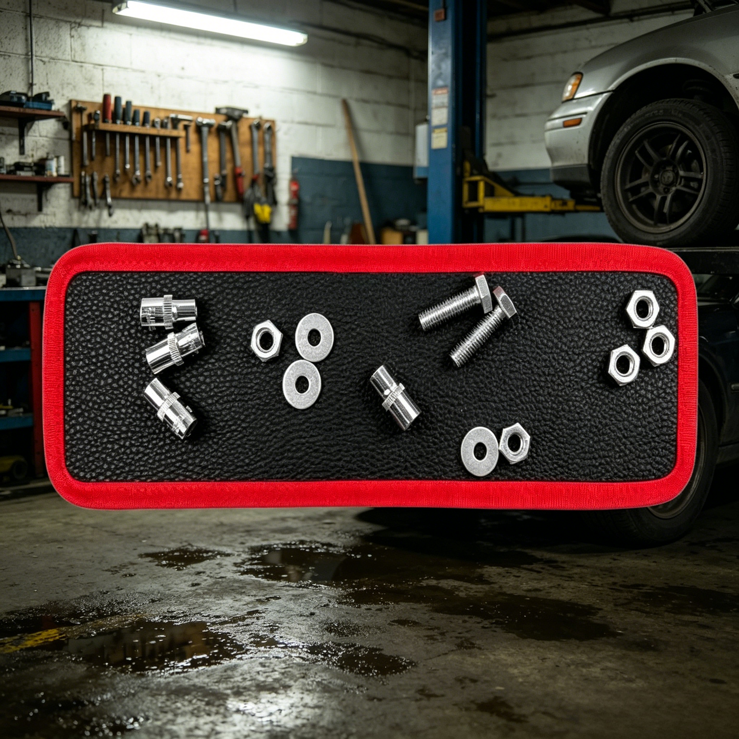🧲🛠️ Flexible Magnetic Tool Mat & Tray Holder