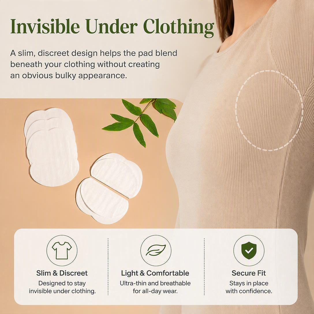 Invisible Disposable Underarm Sweat Pads（10Pcs）