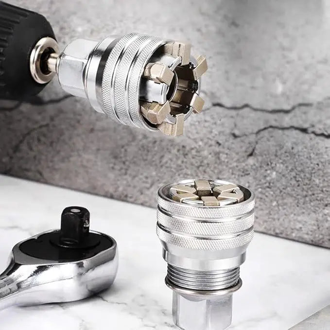 Adjustable Multi Purpose Socket Wrench - Universal Repair Tool