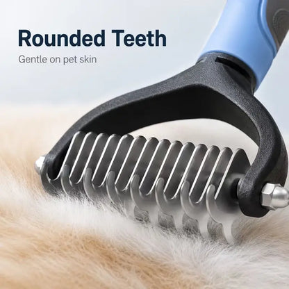 🐾 Pet Grooming and Coat Detangling Comb Care Brush