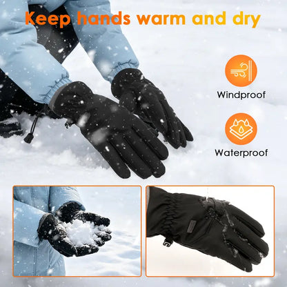 ✋Unisex Waterproof Winter Outdoor Skiing Sports Gloves