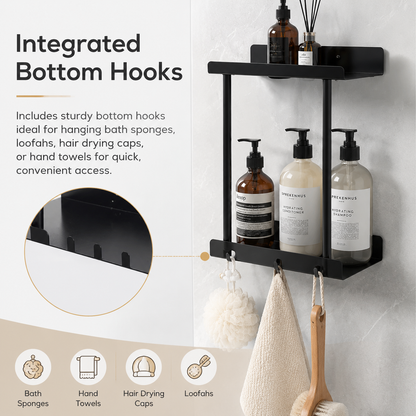 🪝Extendable bathroom towel rack