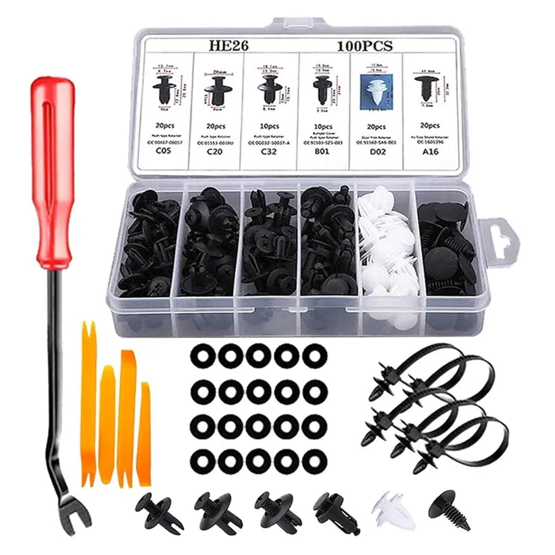 🔧📦 Car Push Retainer Clips & Auto Fasteners Assortment
