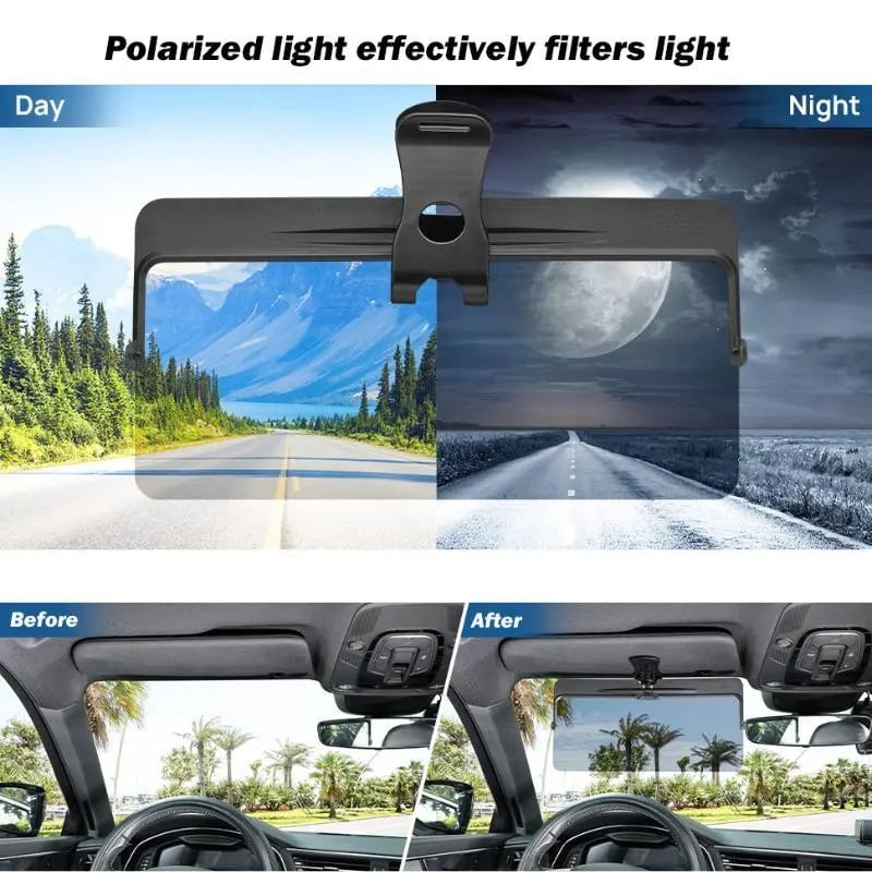 🔥Hot Sale 49% off🌟AutoShield Car Anti-Glare Sun Visor Extender