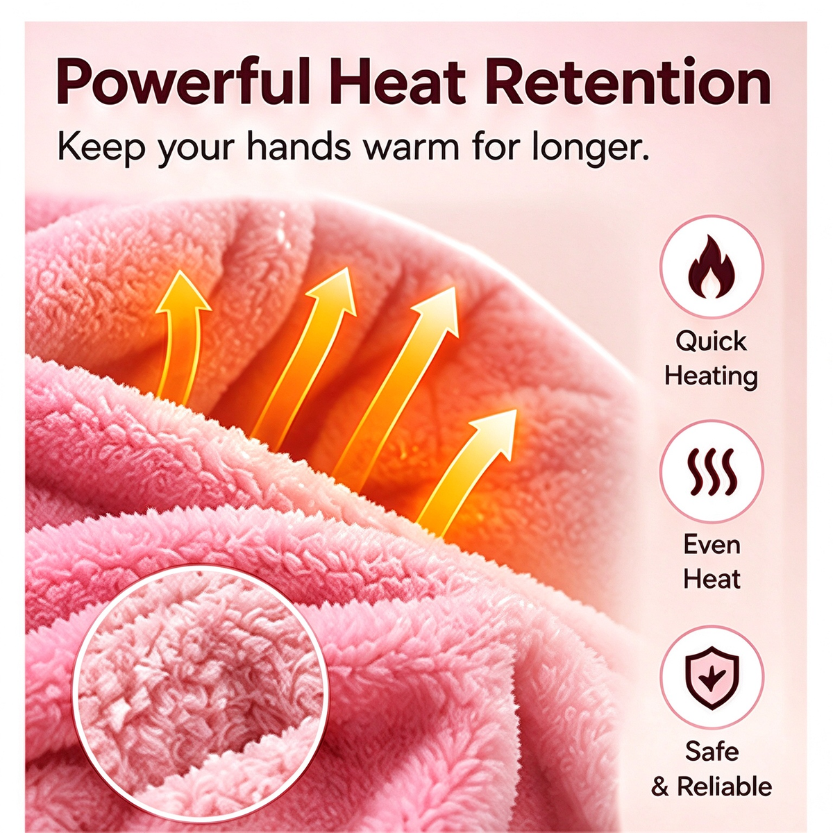 ✋Unisex Rechargeable Heated Fingerless Gloves