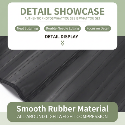 🧘25-gauge matte rubber shaping garment