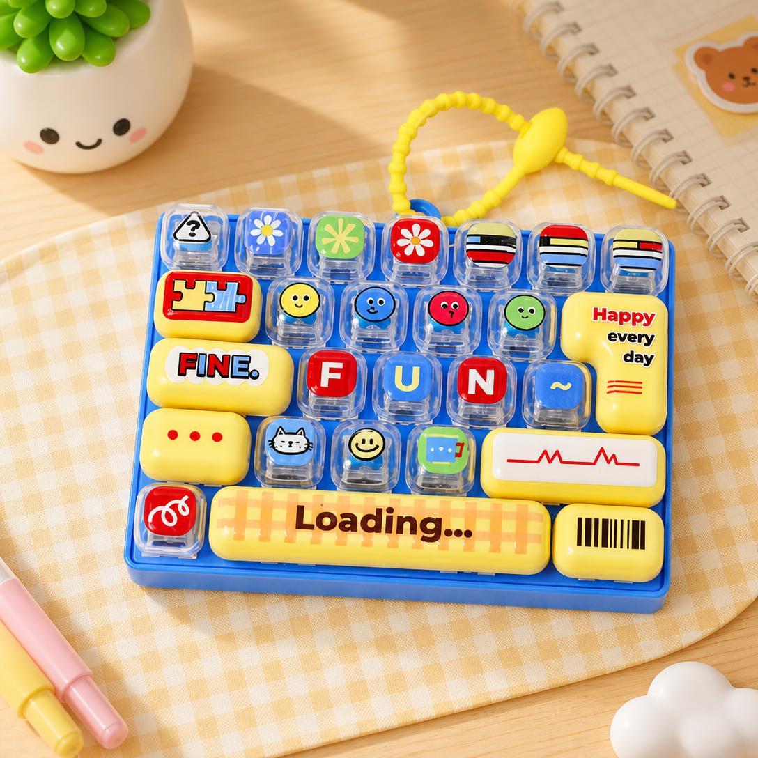 Color Block Fidget Keyboard