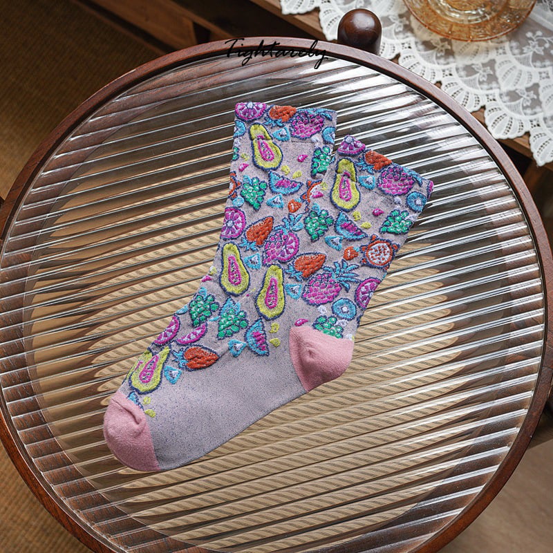 Vintage Embroidered Floral Women Socks(🎁Hot Sale)-H*