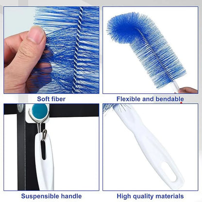 🪥2-pack of flexible microfiber brush heads