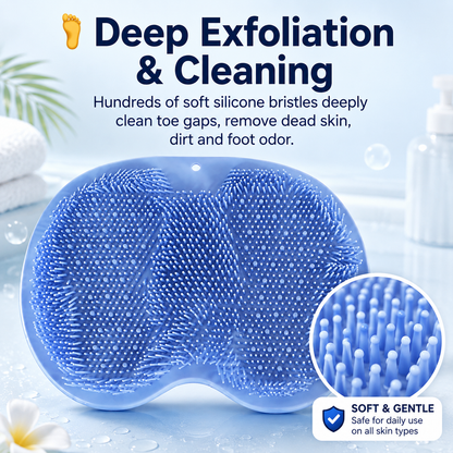 🧼Back/Foot Shower Cleansing Brush - For Cleansing and Exfoliation