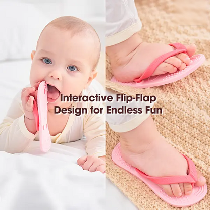 👶🩴 Baby Fun Flip-Flop Shaped Teether