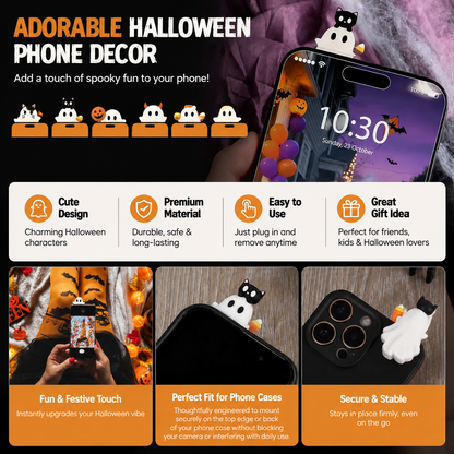 🎃👻3D Halloween Mobile Phone Charm