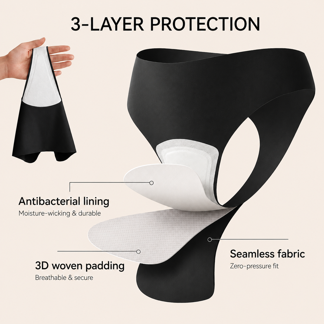 🔥Camel Toe Cover Thongs for Women - G-String