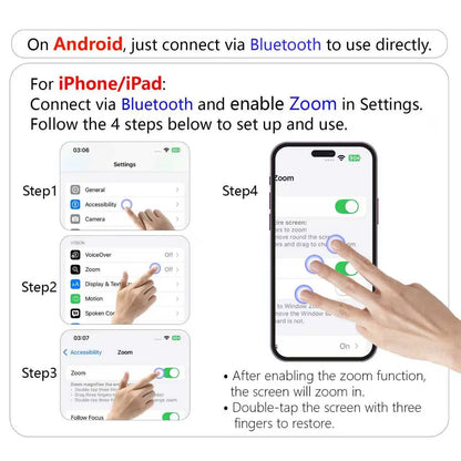 📱Short-video mobile device controls Bluetooth remote controller