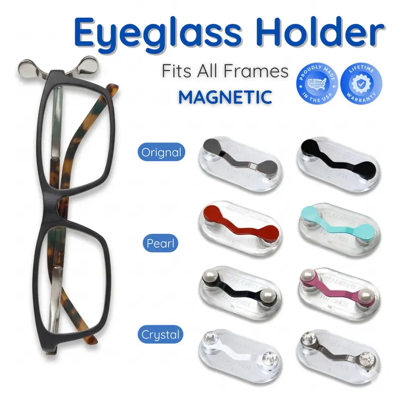 🧲👓 Premium Strength Magnetic Hold Glasses Holder