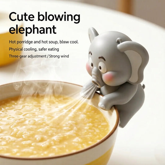 This Multi-Functional Mini Cup Fan Can Be Used To Cool Food And Drinks.