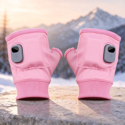 ✋Unisex Rechargeable Heated Fingerless Gloves
