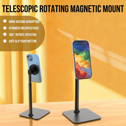 🔄Desktop magnetic adjustable mobile phone stand