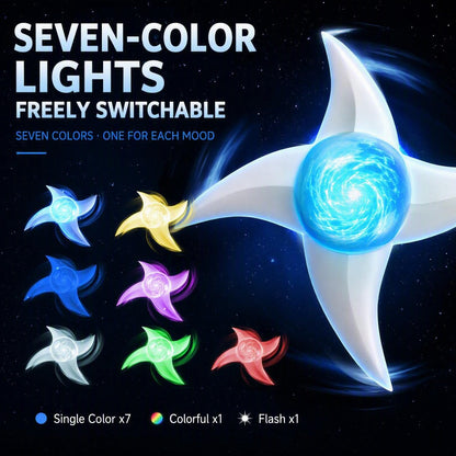 Spiral Blades Glowing Light Sword Toy Novelty Light Up Collectible Gift for Teens
