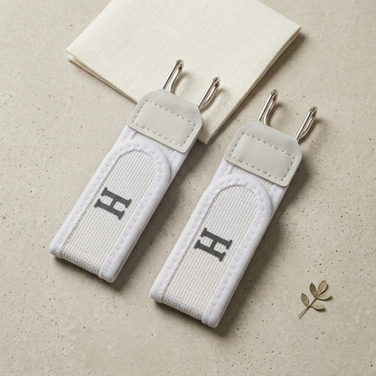 👔Two-piece set with metal-hook elastic waistband