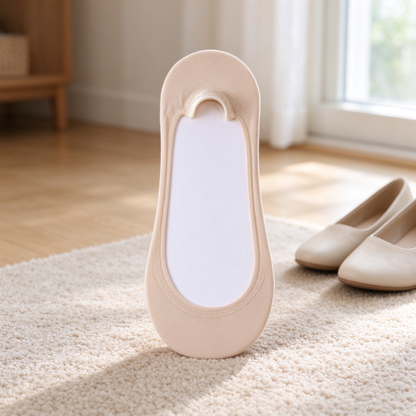 Women's Cushioned No-Show Socks for Flats（5Pcs）