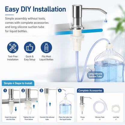 💧Kitchen sink detergent dispenser
