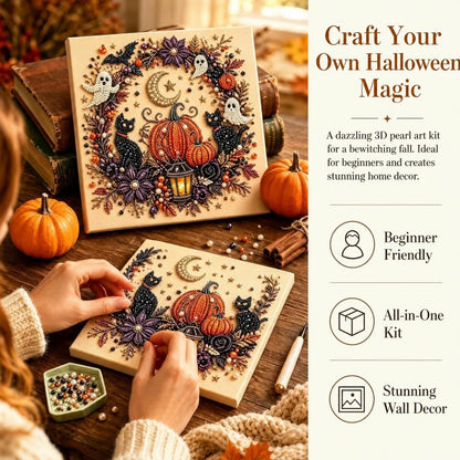 👻💎Halloween Ghost Pearl Art DIY Kit