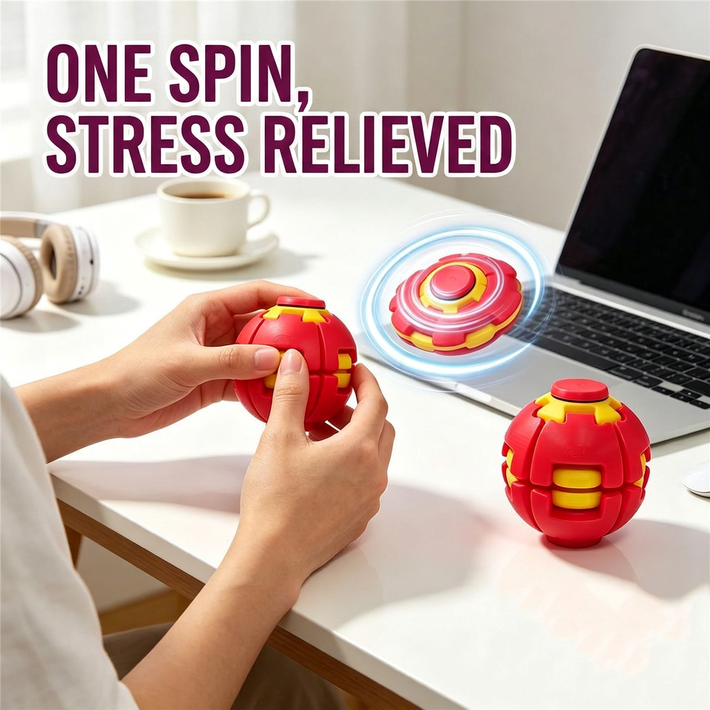 🎨3D printed press-rotate sensor toy（ 💥Buy 2 Get 1 Free）