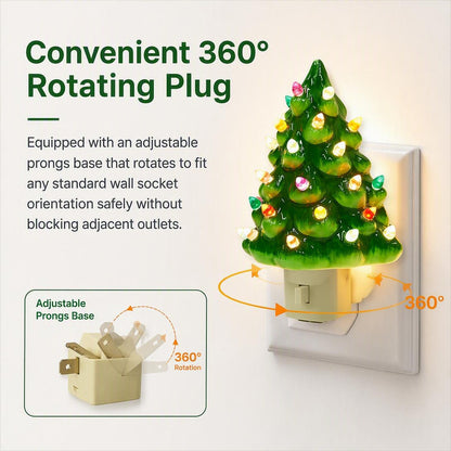 🎄Retro decorative Christmas tree night lights
